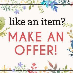 See it? Want it? Make an offer!